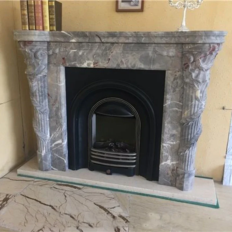 Современный домашний декор в западном стиле пламенные камины мраморный камин