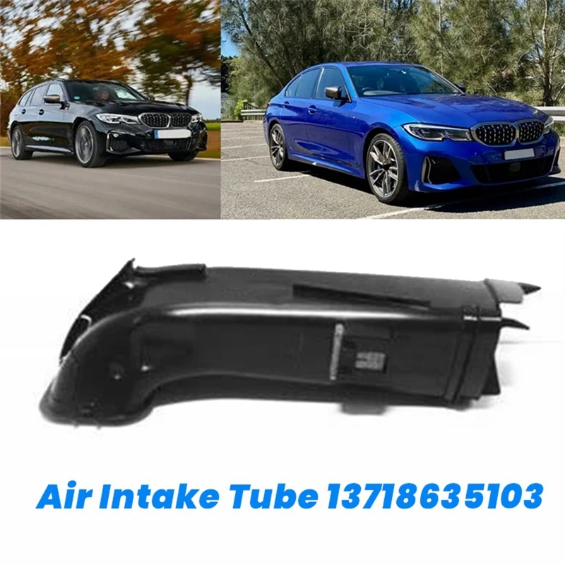 Car Air Intake Tube 13718635103 For BMW M3 G20 G21 G22 G23 G26 G28 G42 220I 230I 2018-2022 Conduits Duct