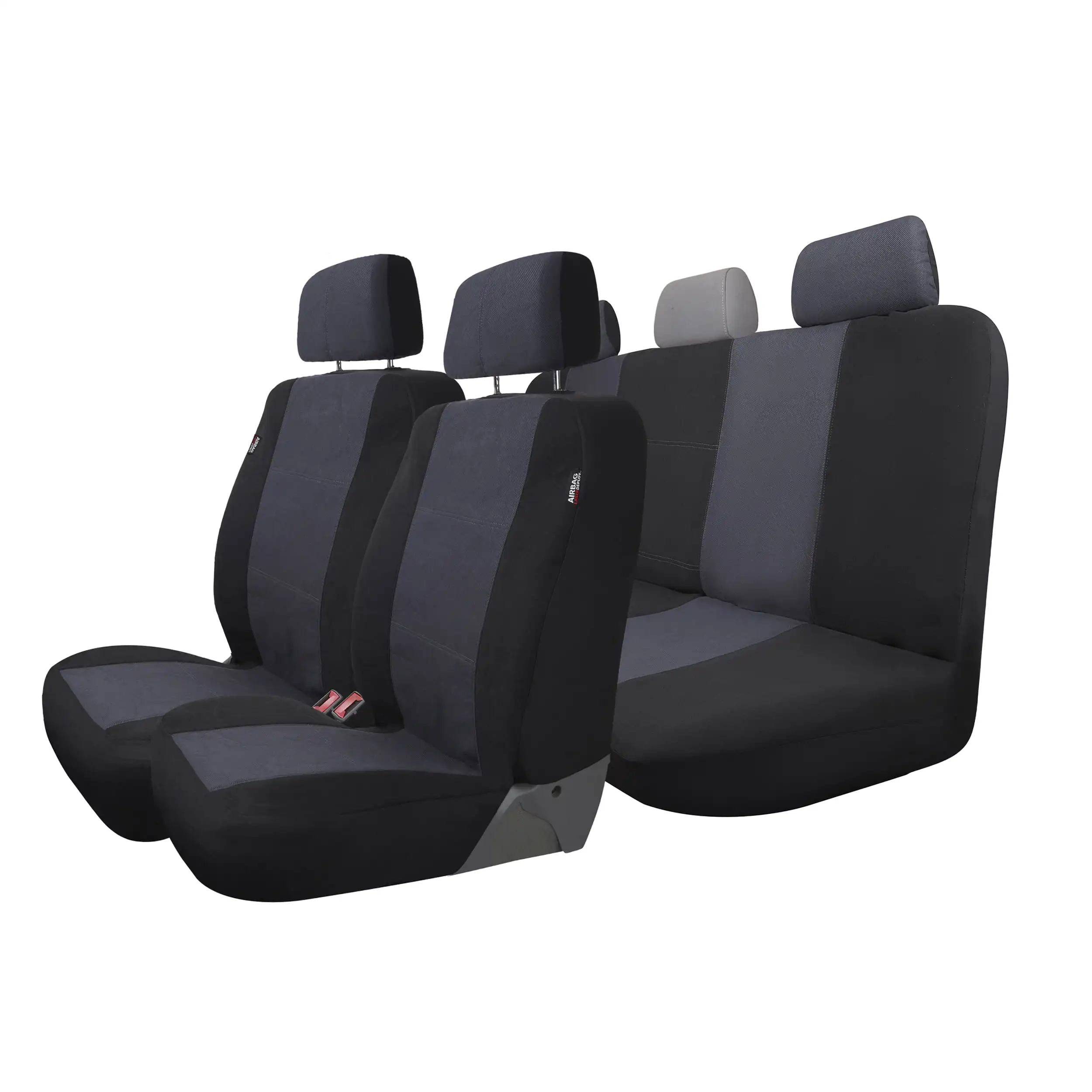 

Accessories 3 Piece Hunt Universal Fit Black/Grey Seat Cover Kit, 40381WDC