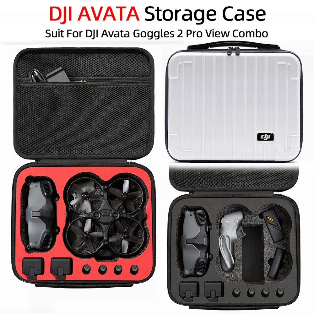 

For Dji Avata Storage Case Hard Shell Suitcase Explosion Proof Case For Dji Avata Goggles 2 Accessory Case