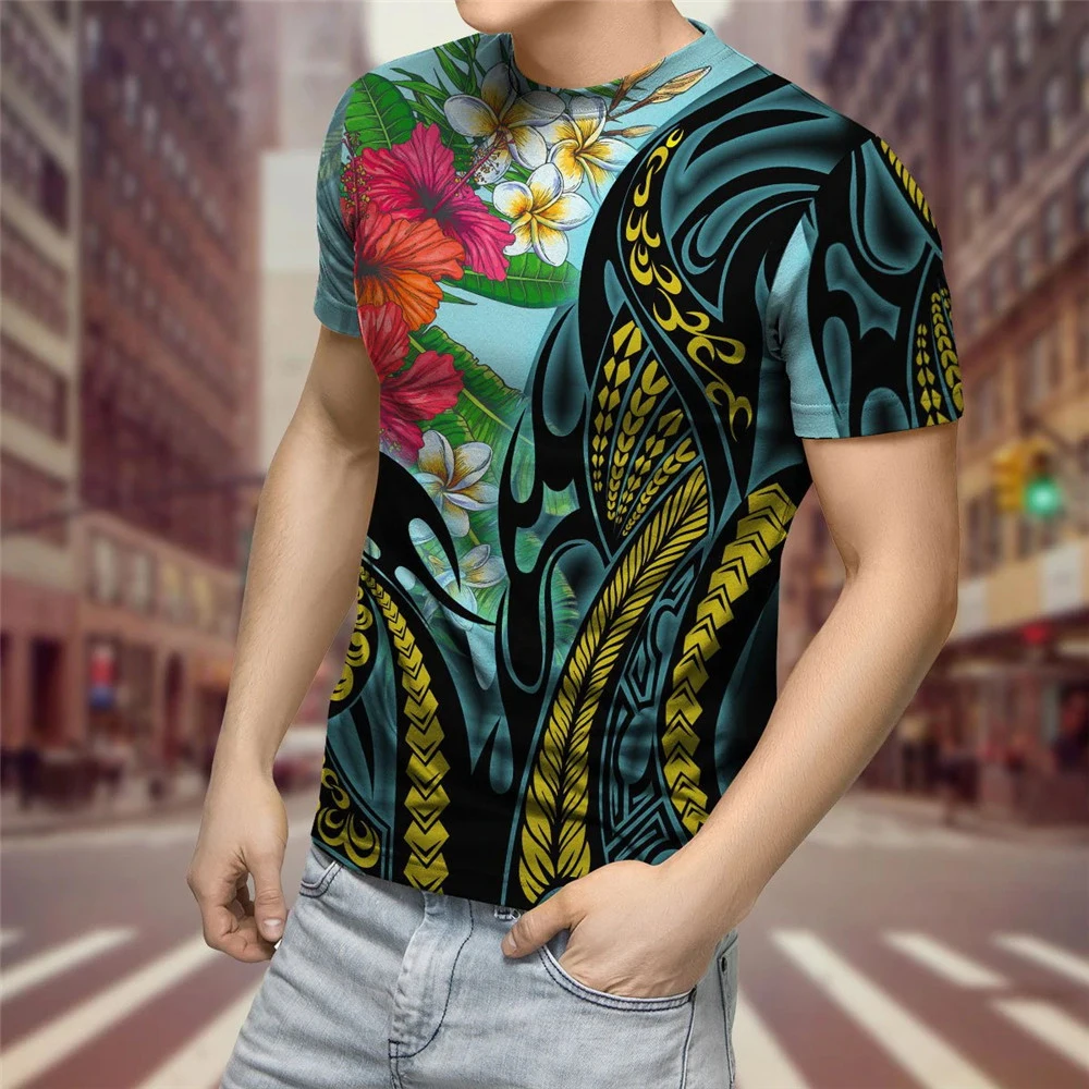 

CLOOCL Amazing Turtle Polynesian T-shirts 3D All Over Printed Tees Fashion Casual Pullover Streetwear Men for Women Clothing