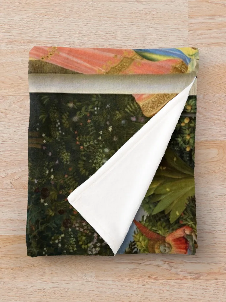 Fra Angelico (Guido di Pietro) Одеяло в клетку на диване Зимние кровати Одеяла