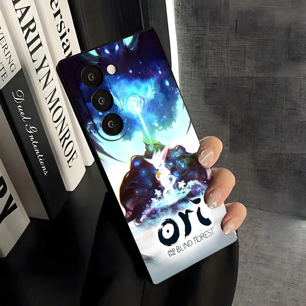 Чехол для телефона «Ори и воля фей» для Samsung S26 Ultra S25 Edge S23 S22 S21 Ultra Plus A57 A37 A17 S24 Fe, стеклянная накладка (art.: 3920dcbe02cc1) - 3920dcbe02cc1
