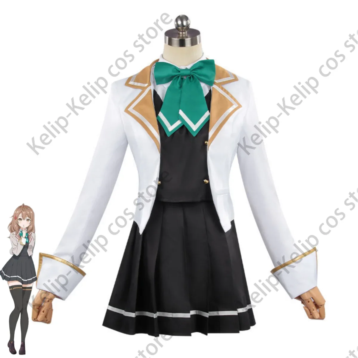 Аниме Alya иногда скрывает ее чувства в России Suo Yuki Alisa Mikhaylovna Kujo косплей костюм