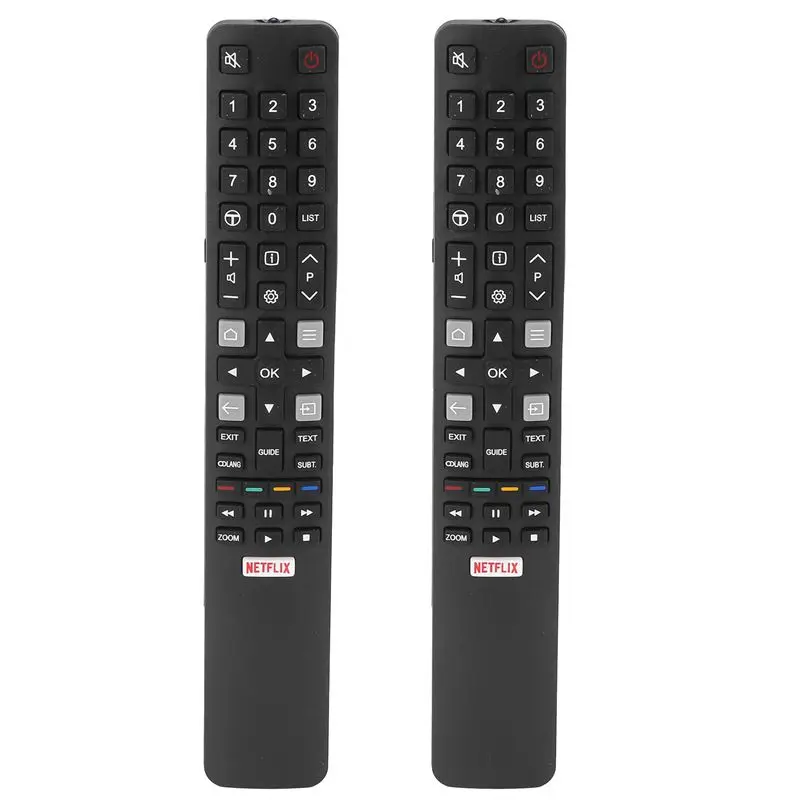 

2X TV Remote Control For TCL ARC802N YUI1 49C2US 55C2US 65C2US 75C2US 43P20US