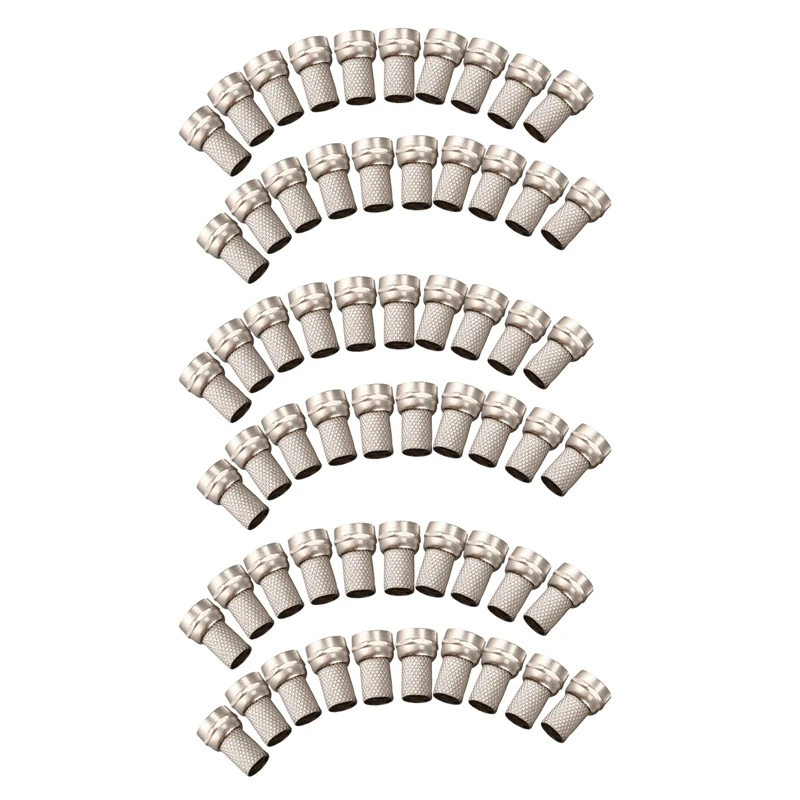 

60Pcs CCTV RG6 F-Type Twist-On Coax Coaxial Cable RF Connector Male