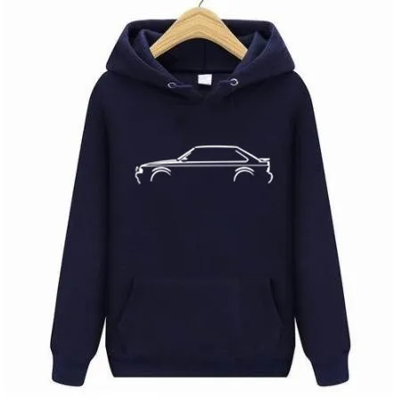 2022 Free shipping FORD ESCORT RS TURBO XR3 MK 4 INSPIRED CLASSIC CAR HOODIE High-quality S-4XL Print Hoodie