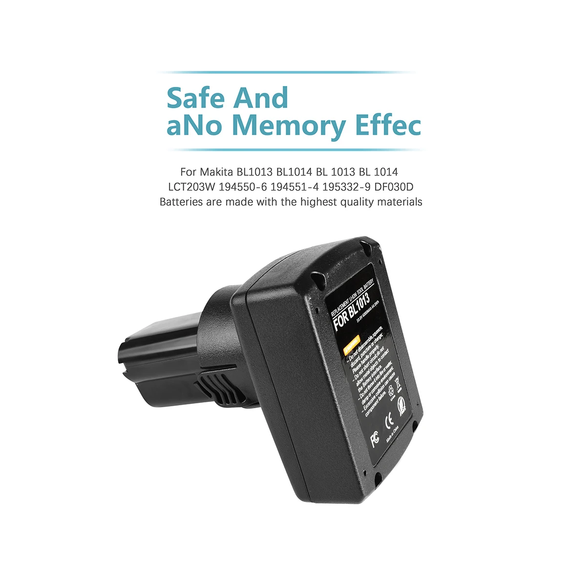 6000 мАч BL1013 Аккумулятор для Makita 10 8 В батарея BL1014 DF030D DF330D LCT203W 194550-6 194551-4 литий-ионная