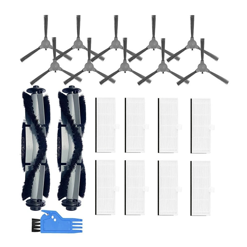 

Сменный комплект для Coredy R3500 R3500S R550 R650 R600 R700, основная и боковая щетки, фильтр, аксессуары для робота-пылесоса