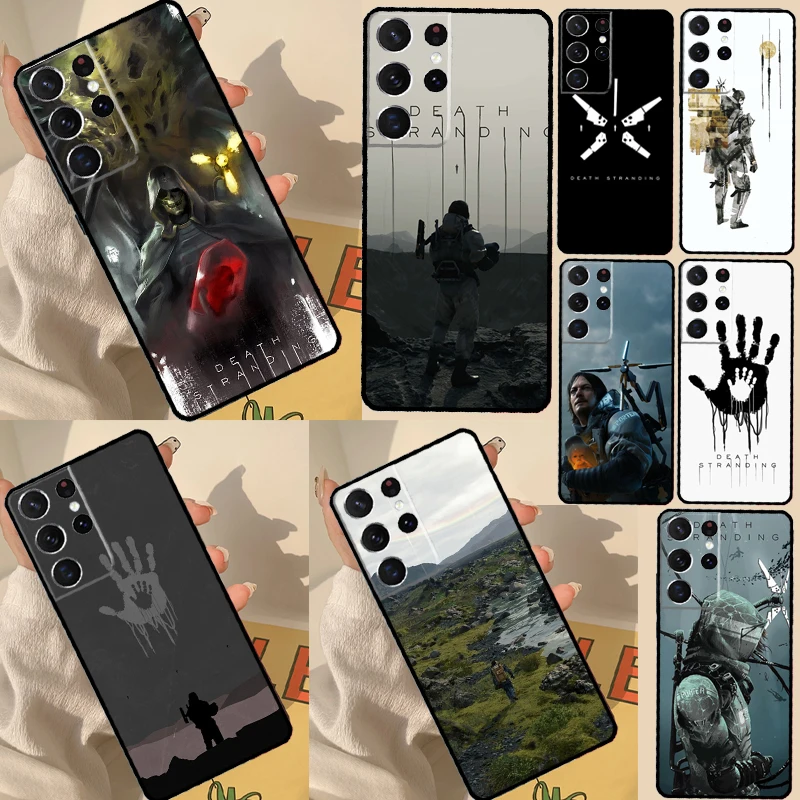Game Death Stranding Case For Samsung Galaxy S22 Ultra Note 20 S21 Ultra S9 S10 Note 10 Plus S20 FE Phone Cover
