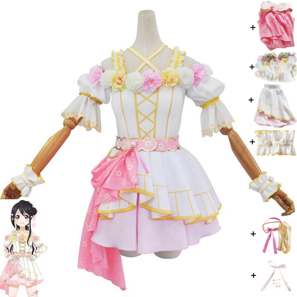 

Anime μ'S Flower Festival Yazawa Nico Niko LoveLive Love Live Cosplay Costume Loli Role Play Uniform Hallowen Sexy Woman Suit