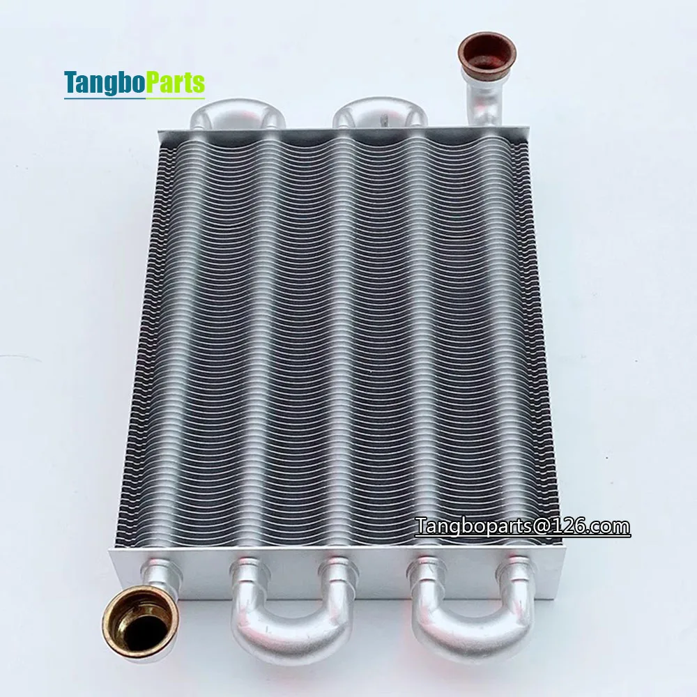 Универсальный медный теплообменник 310 мм для замены газовых котлов ESIN Viessmann Immergas