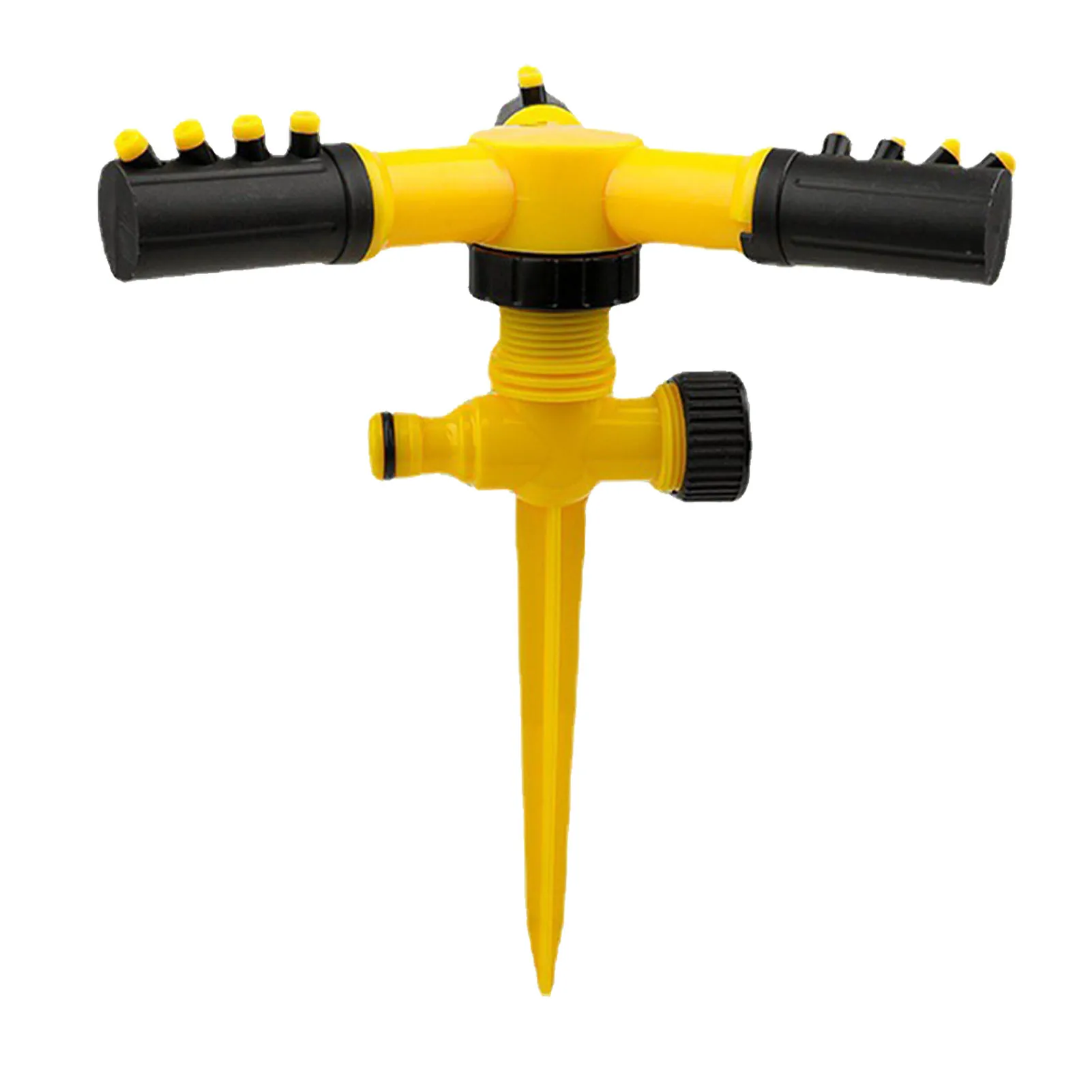 

Water Sprinkler For Lawn Garden Sprinklers For Yard 360 Degree Rotating Plug-in Adjustable Large Area Heavy Duty Yard Irrigation