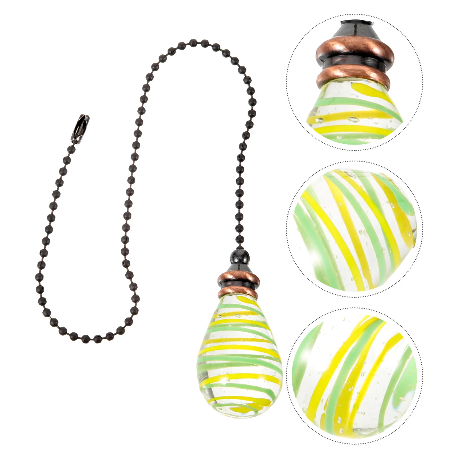 

Beaded Ceiling Fan Pull Chain Extension Replacement Pull Chain Light Pulling Chain