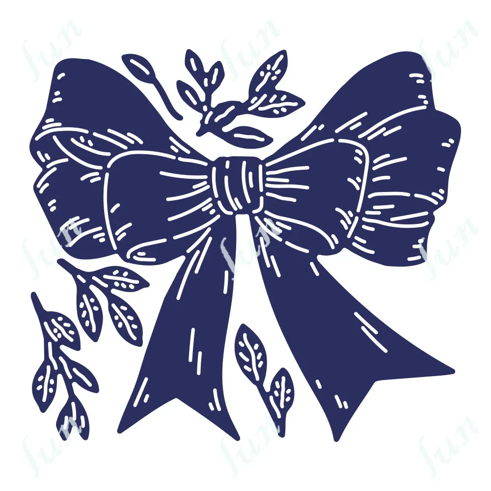 Ботанический лук в форме металла трафареты для DIY скрапбукинг украшение