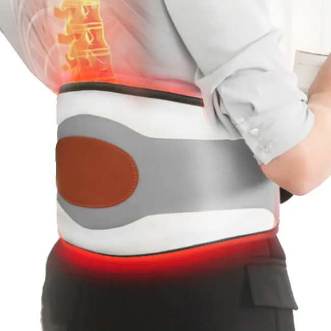 Back Pain Relief Air Inflation Decompression Belt Lumbar Support Back Brace Belt With Heat