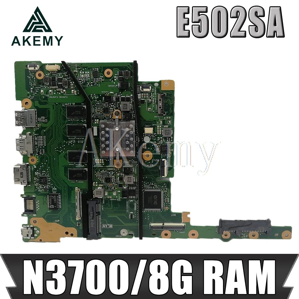 

Модернизированная версия процессора N3710 8 ГБ ОЗУ для Asus E502S E502SA E402S E402SA материнская плата E502SA E402SA материнская плата для ноутбука