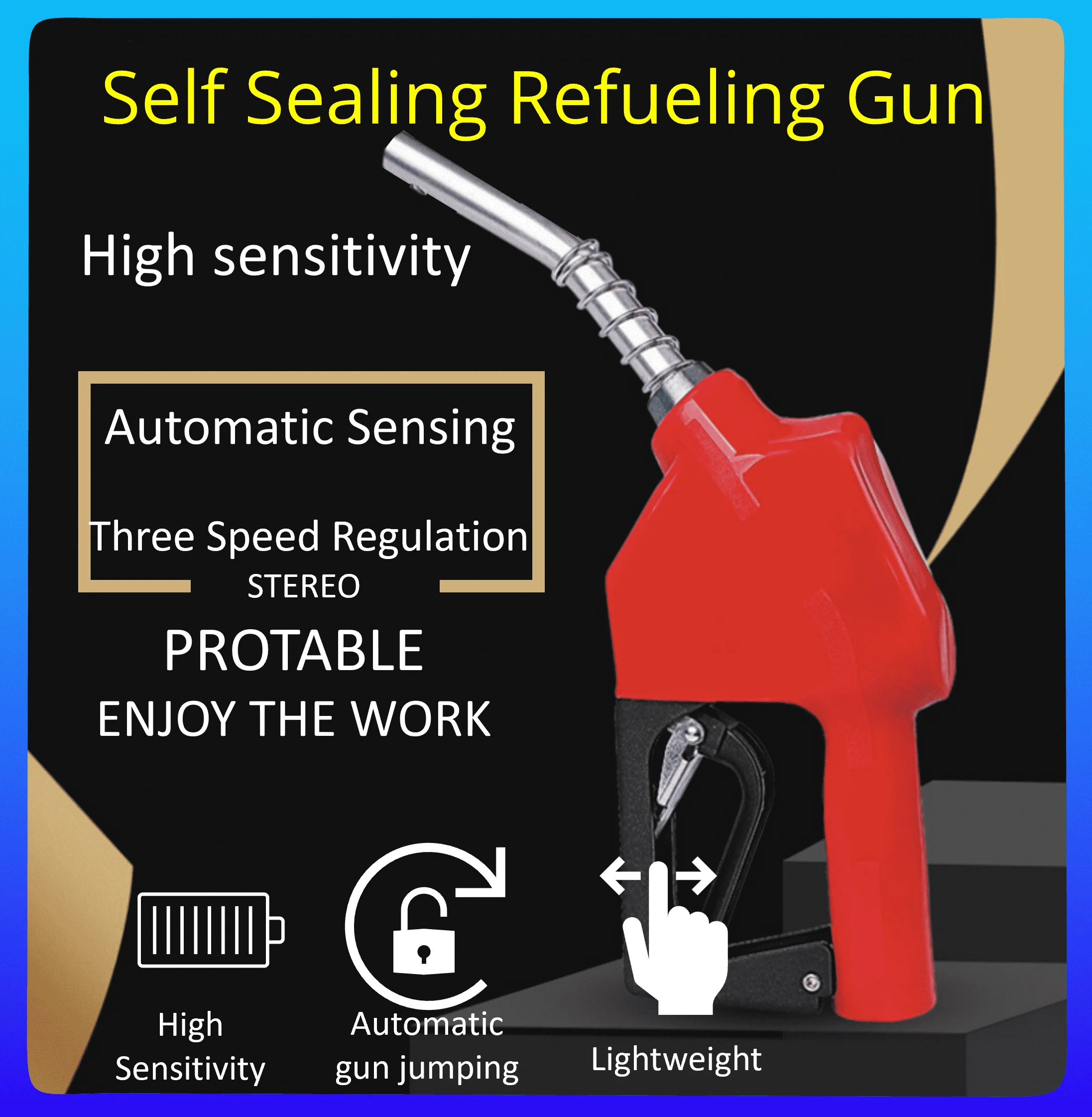 Пистолет-распылитель топлива автоматическое отключение для заправки бензина