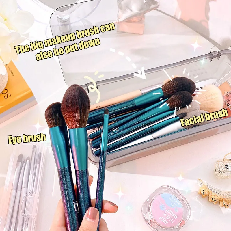 Ins портативный планшетофон с защитой от пыли крышкой карандаш для бровей кисть