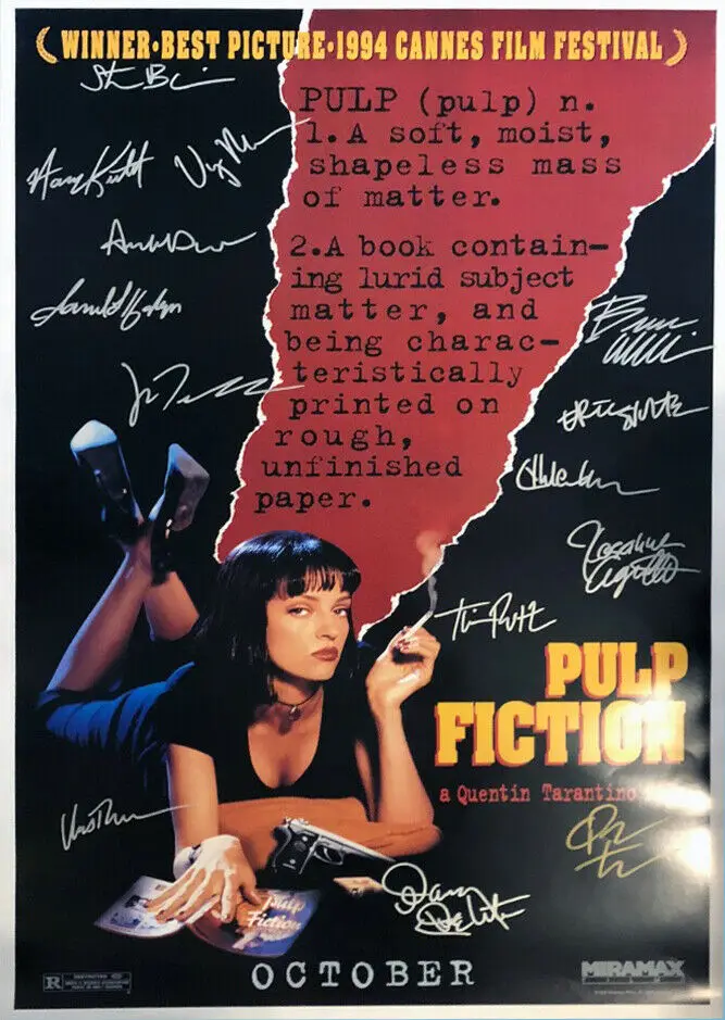 Целлюлозная Художественная печать фильмов и художественных надписей, Шелковый плакат для украшения стен вашего дома 24x36 дюймов