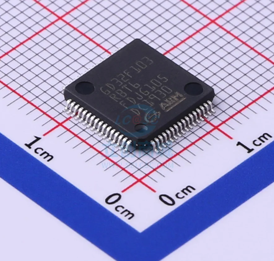 

GD32F103RBT6 Package LQFP-64 New Original Genuine Microcontroller (MCU/MPU/SOC) IC Chip