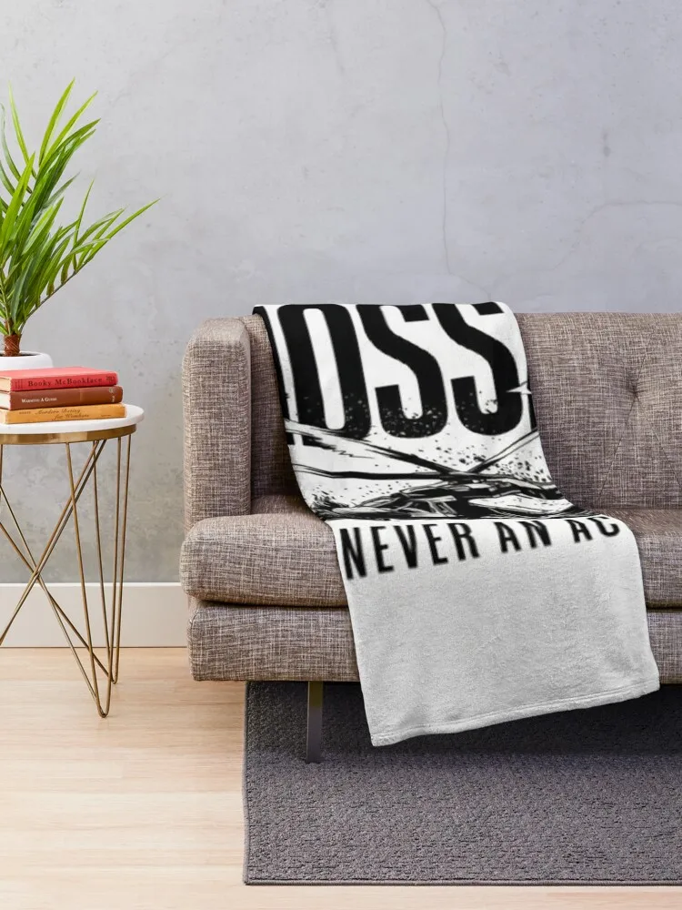 Mossad - забавная футболка It's Never An Accident одеяло роскошные брендовые волосатые