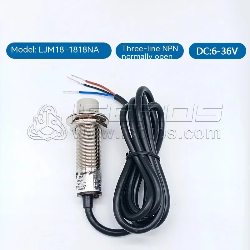 

Дальнее расстояние M18, Бесконтактный переключатель, стандартный металлический индукционный датчик NPN, закрытый, с тремя проводами, 24 В, NB/DA/DB, 1808 Па