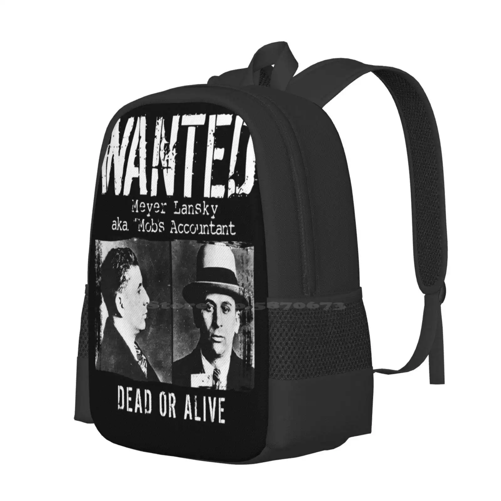 Рюкзак Meyer Lansky Mugshot модный дизайнерский рюкзак для путешествий ноутбука