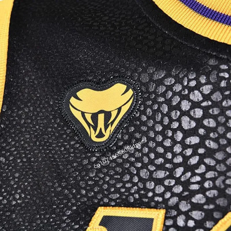 Баскетбольная майка для мужчин спортивная одежда оверсайз 24 Брайант с вышивкой