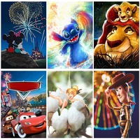 disney diamond painting cartoon toy story children 5d diy embroidery lion king cross stitch mosaic home decoration gift