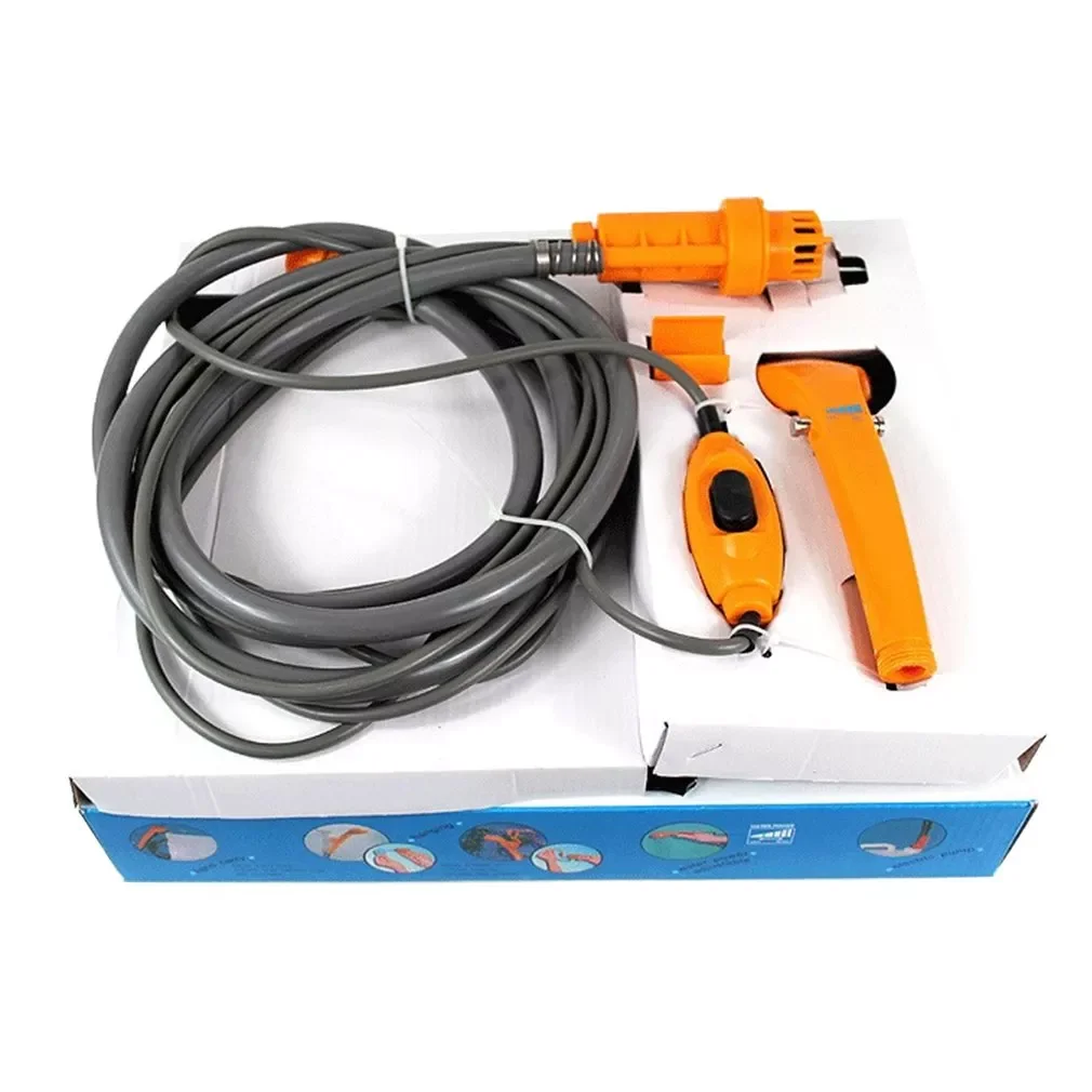 

New 12V Portable Mini Easy Install Camping Portable Pet Cleaning Travel Hiking Vehicles Washer Universal Sprinkler Outdoor Car