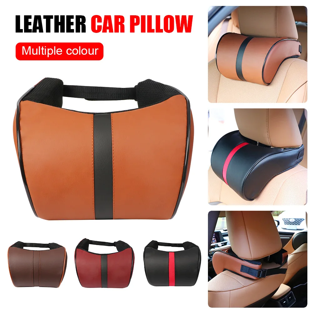 

Car Neck Pillow Headrest Cushion Memory Foam Pillow Car Accessories Auto Seat Head Support Neck Rest Auto Interior Accessories