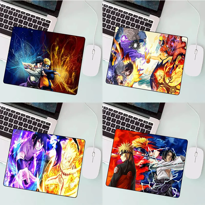 

Коврик для мыши с аниме, игровой нескользящий коврик для мыши, подходит для дома, компьютера, офиса, ноутбука