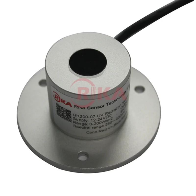 

RIKA RK200-07 CE 0-5V 4-20mA RS485 Output Solar UV Radiation Sensor / UV Intensity Sensor / UV Index Sensor for Weather Station