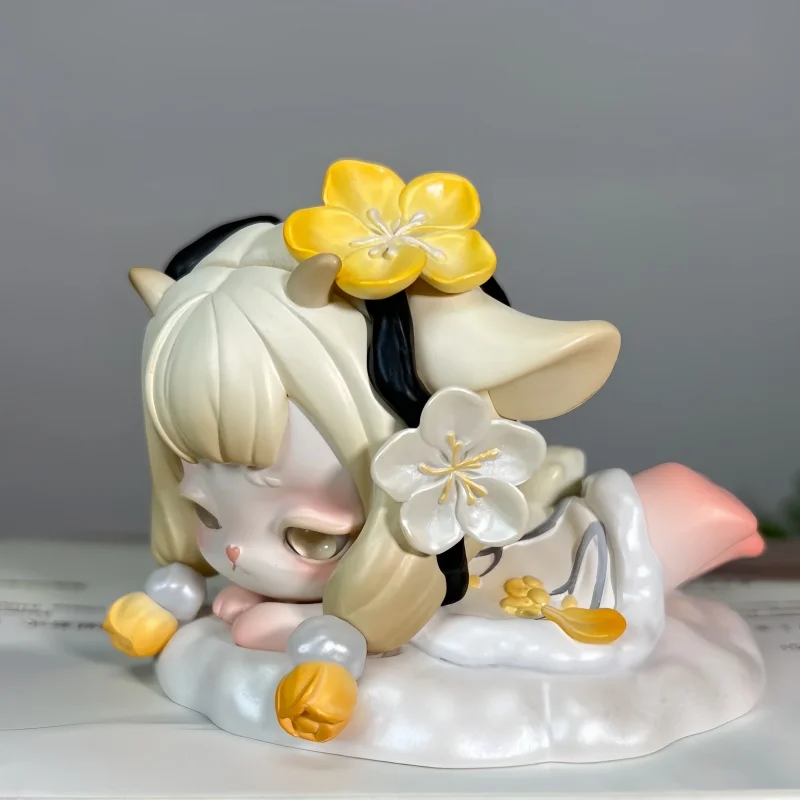 Фото Коллекционная фигурка TOPTOY Ninimo Cloud Whisper Fantasy Art для декора рабочего стола, серия Season, в слепой коробке, для взрослых №2