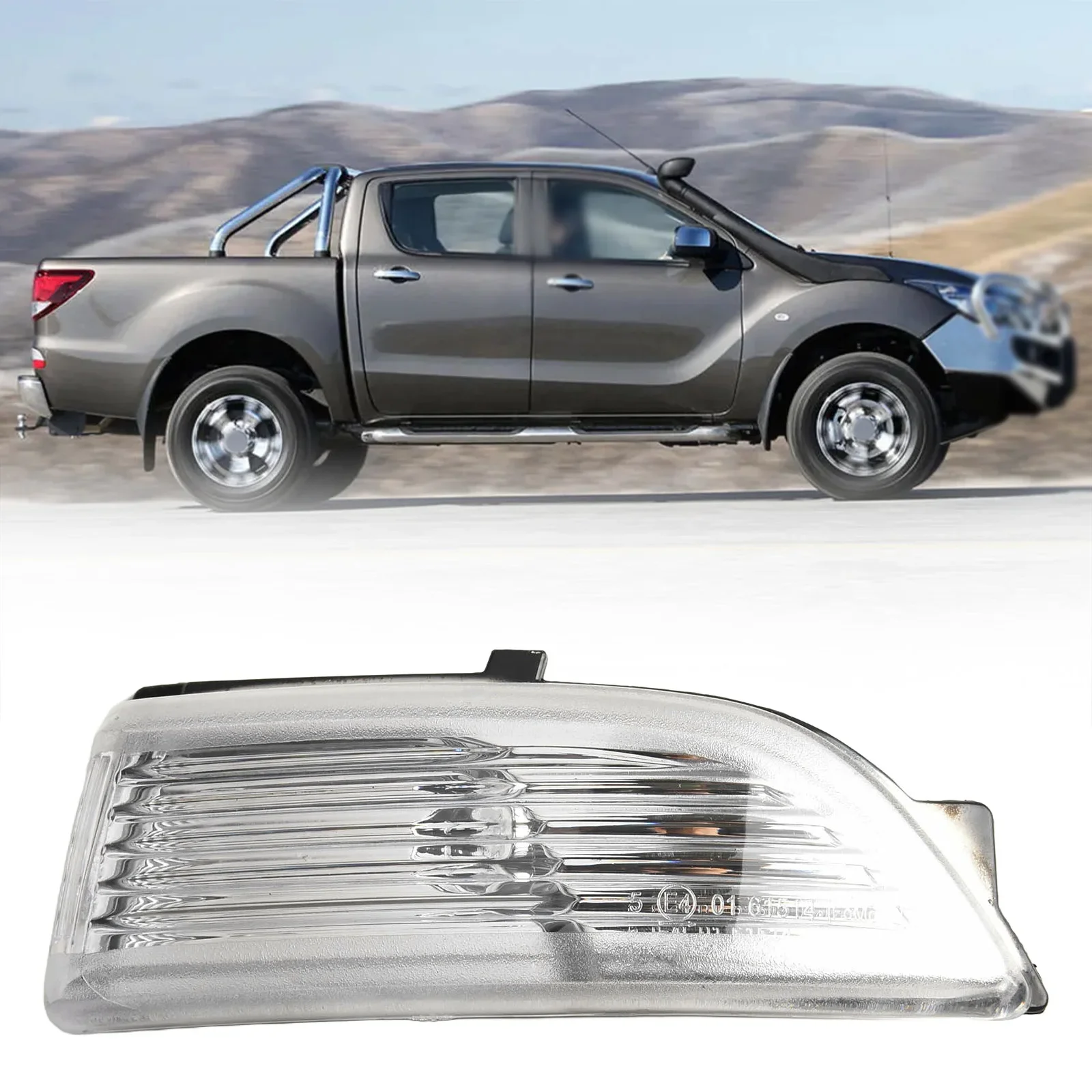 1 пара боковых зеркал крышка зеркала лампа AB39 13A356 AA для Mazda Bt50 2012-2015 Ford-Ranger Pickup 2012-2018