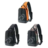 daiwa fishing tackle sling bag outdoor waterproof shoulder backpack large carp fishing gear bag storage bag for fly fishing