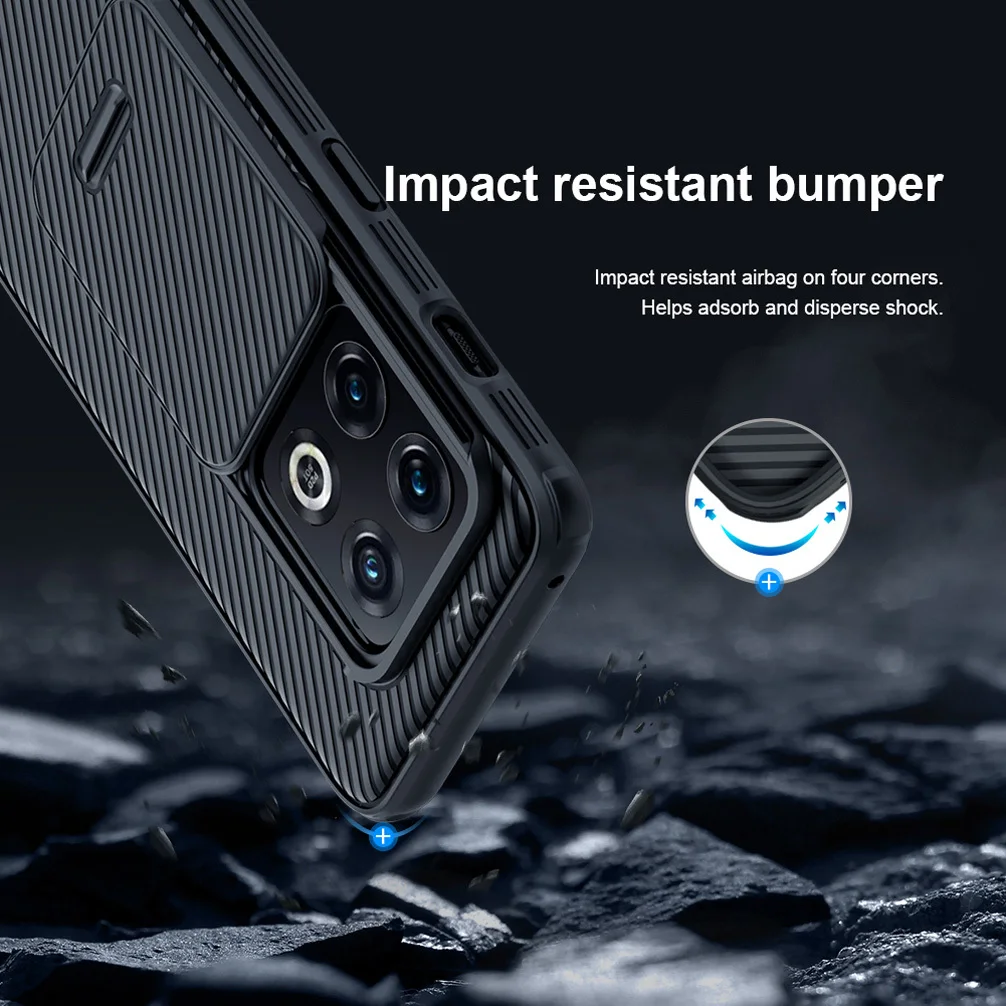 For OnePlus 10 Pro Case NILLKIN Camshield Pro Slide Camera Protection Case Lens Back Shell For OnePlus 10 Pro Cover