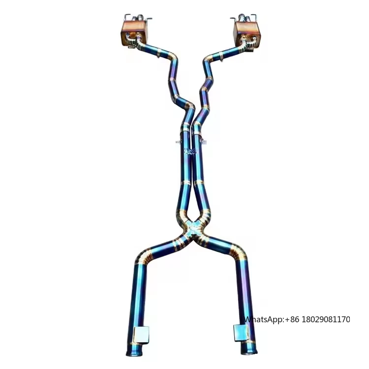 Титановая система выхлопа Xinaote Performance для выхлопной системы Mercedes Benz W205 C63 C63s AMG