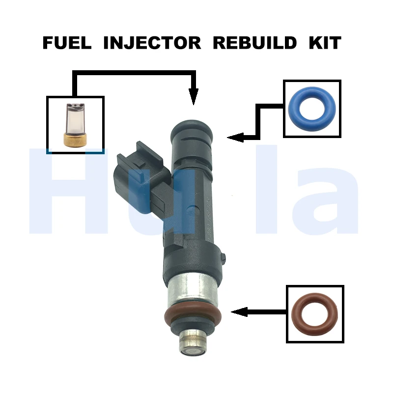

Комплект для ремонта топливного инжектора, фильтры Orings, уплотнительные прокладки для 2.3L 2.0L Mazda - 0280158103