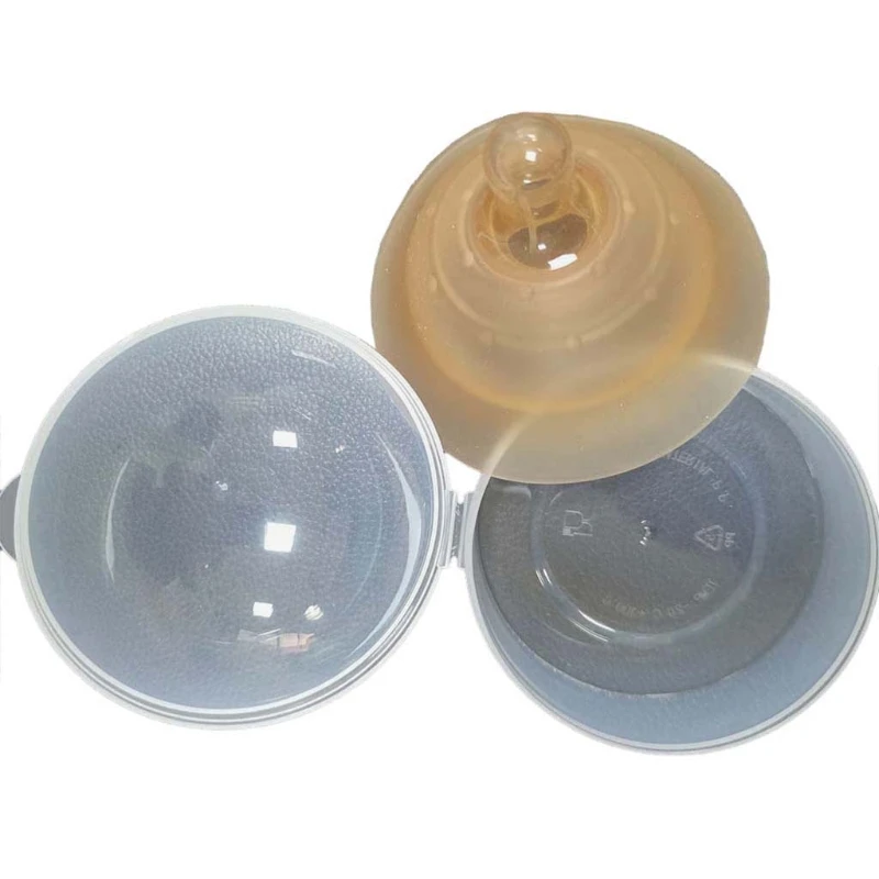 

Double Layer Silicone Nipple Protector Breastfeeding Mother Breast for PROTECTION Pad Shield Cover