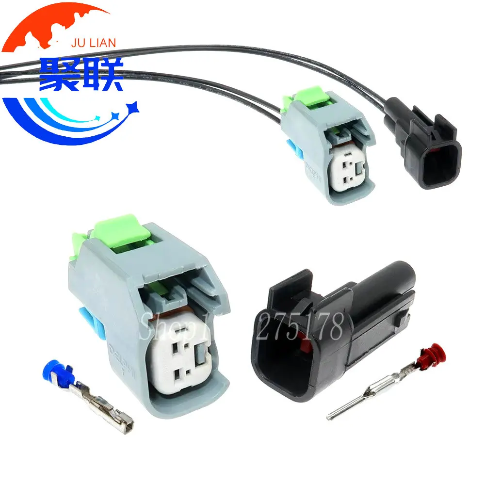 1 компл. 2Pin 15419715 15423278 15423276 EV6 USCAR разъем топливной линии автомобиля Быстрый
