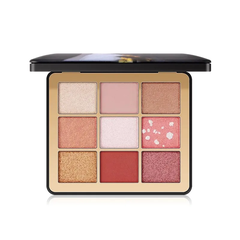 

Nine Color Pearl Light Matte Eye Shadow Ins Net Red Color Makeup Natural Nude Make-up Earth Color Portable
