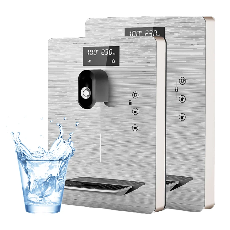 

Stainless Steel hot and cold wall mounted water dispenser for Restaurant Tea Coffee