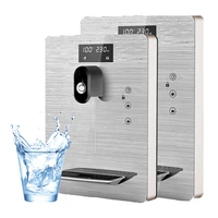 stainless steel hot and cold wall mounted water dispenser for restaurant tea coffee