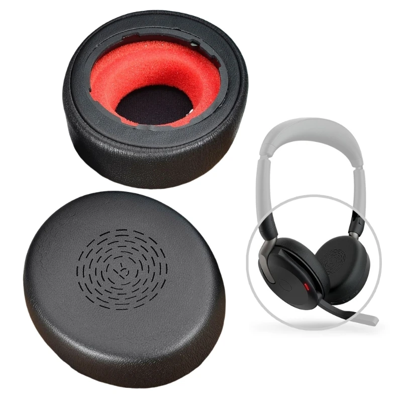 Мягкие подушечки из пены с эффектом памяти совместимые наушниками Jabra Evolve2 55