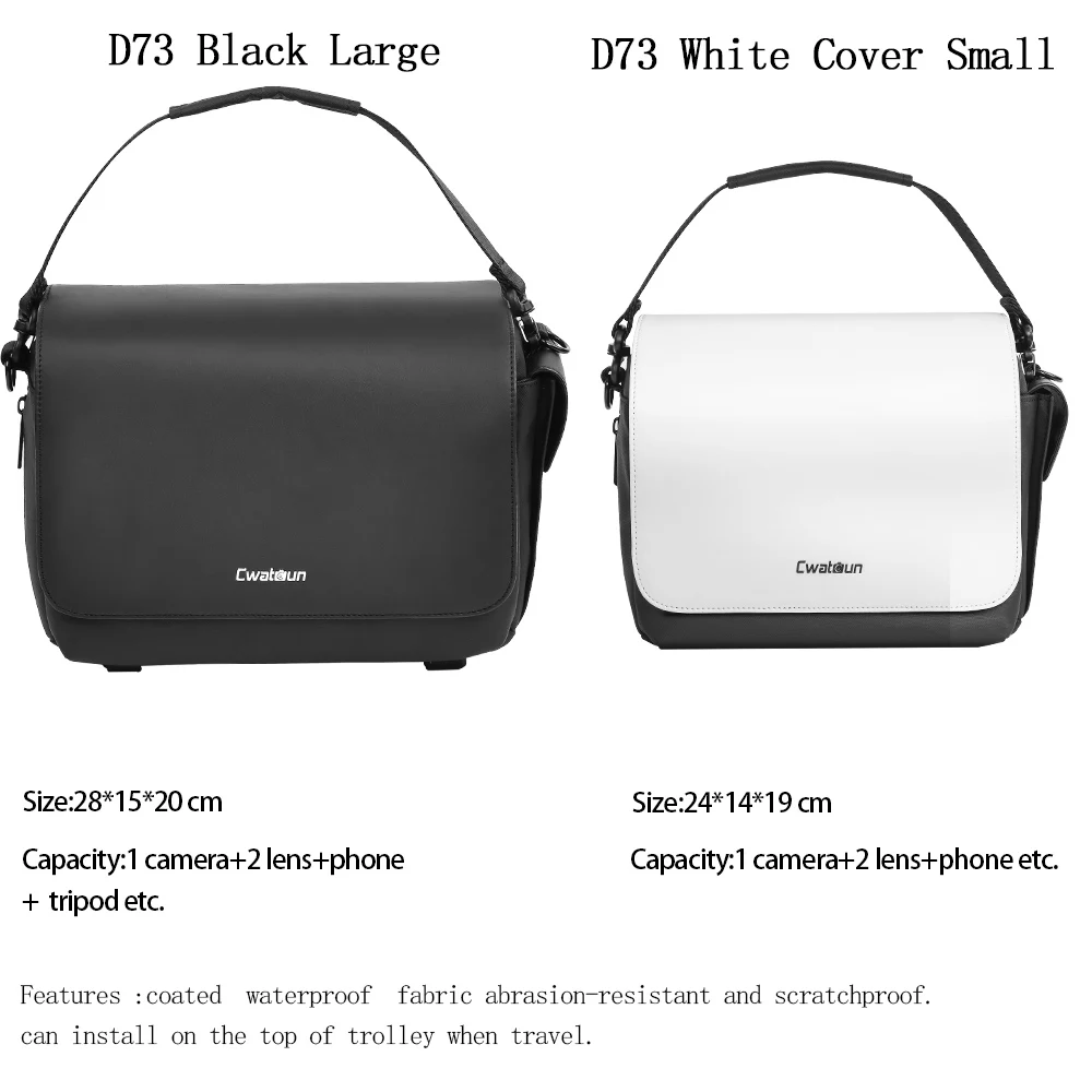 Каден DSLR камера Слинг Сумка водостойкая Противоударная сумка для камеры Nikkon Sony