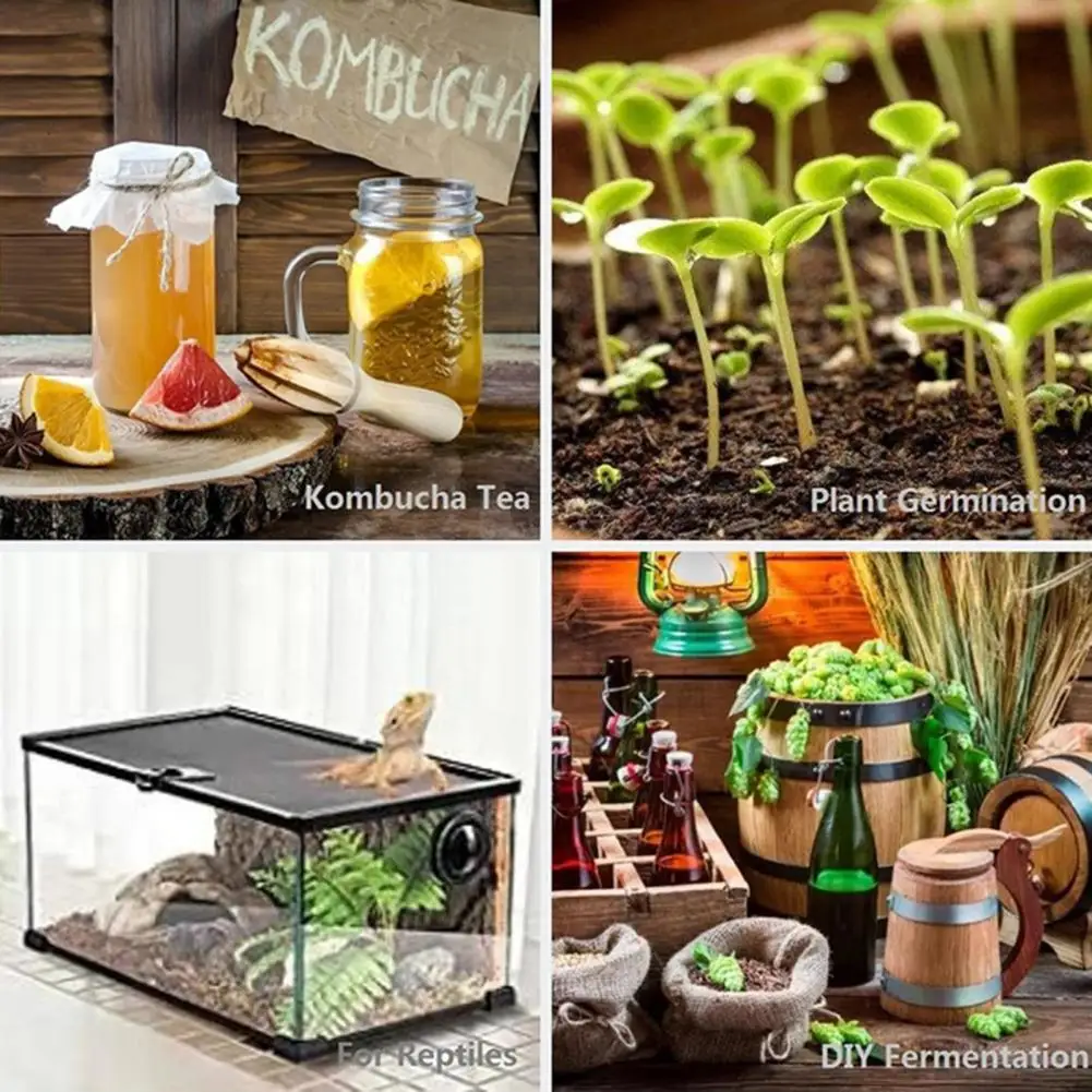 Водонепроницаемый нагревательный коврик для рассады прорастание семян клон