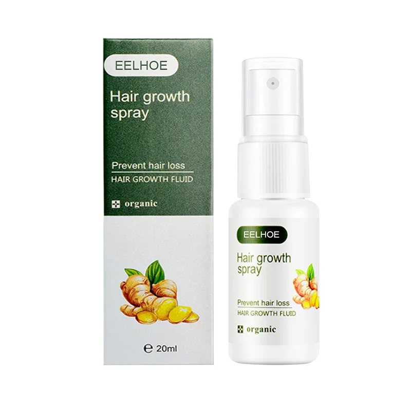 

Ginger Hair Growth Spray Serum For Anti Hair Loss Essential Oil Products Fast Treatment Prevent Hair Thinning Dry Frizzy Repair