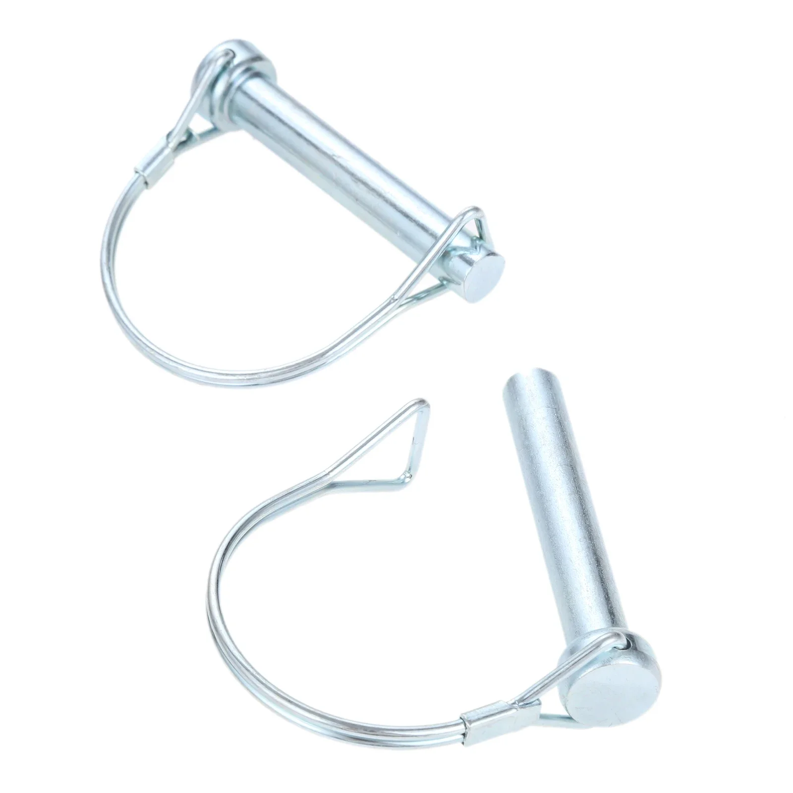 

5/4/2 шт. D-образный соединитель, предохранительный штифт, стопорное кольцо вала, разделенный сцеп для автомобиля, прицепа, грузовика, фермы, газона, сада M6 M8 M9 M9.5 M10 M12